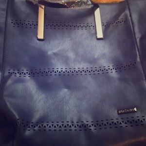 Navy blue purse